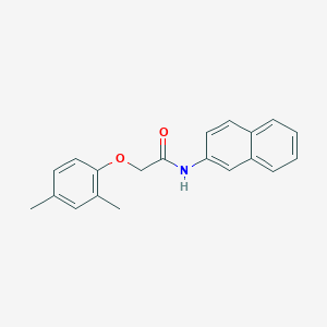 molecular formula C20H19NO2 B312055 2-(2,4-dimethylphenoxy)-N-(2-naphthyl)acetamide 