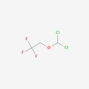 molecular formula C3H3Cl2F3O B3120584 Dichloromethyl 2,2,2-trifluoroethyl ether CAS No. 26644-86-0
