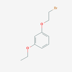 B3120611 1-(2-Bromoethoxy)-3-ethoxybenzene CAS No. 26690-39-1