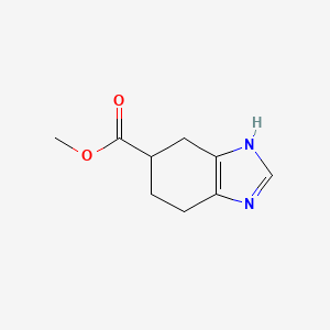 Methyl 4,5,6,7-tetrahydro-1H-benzo[d]imidazole-6-carboxylate