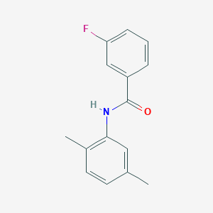 molecular formula C15H14FNO B312069 N-(2,5-dimethylphenyl)-3-fluorobenzamide 
