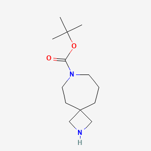 tert-Butyl 2,7-diazaspiro[3.6]decane-7-carboxylate