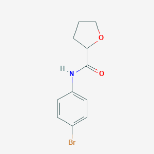 molecular formula C11H12BrNO2 B312082 n-(4-Bromophenyl)tetrahydrofuran-2-carboxamide 