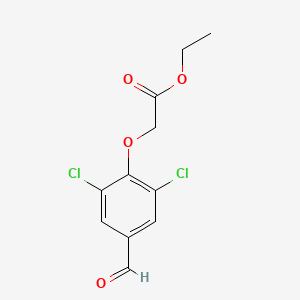 Ethyl 2-(2,6-dichloro-4-formylphenoxy)acetate