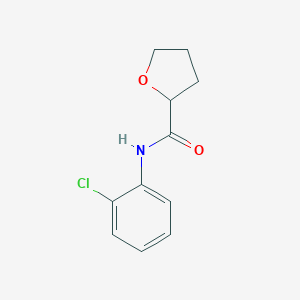 molecular formula C11H12ClNO2 B312087 N-(2-chlorophenyl)tetrahydro-2-furancarboxamide 