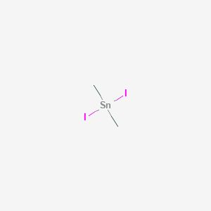 molecular formula C2H6I2Sn B3120949 Diiodo(dimethyl)stannane CAS No. 2767-49-9