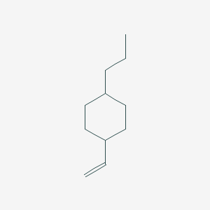 molecular formula C11H20 B3120972 trans-1-Propyl-4-vinyl-cyclohexane CAS No. 276877-80-6