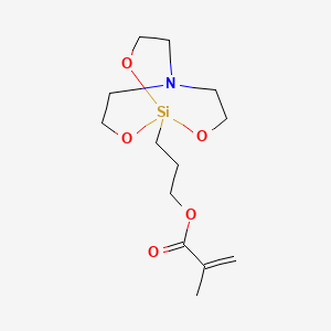 molecular formula C13H23NO5Si B3120978 Methacryloxypropylsilatrane CAS No. 27692-57-5