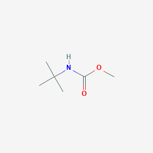 molecular formula C6H13NO2 B3120985 Carbamic acid, (1,1-dimethylethyl)-, methyl ester CAS No. 27701-01-5