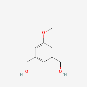 molecular formula C10H14O3 B3121013 (3-ethoxy-5-hydroxymethyl-phenyl)-methanol CAS No. 277324-97-7