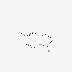 molecular formula C10H11N B3121061 4,5-dimethyl-1H-indole CAS No. 27866-47-3