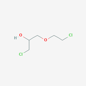 molecular formula C5H10Cl2O2 B3121078 1-Chloro-3-(2-chloroethoxy)propan-2-ol CAS No. 27905-76-6