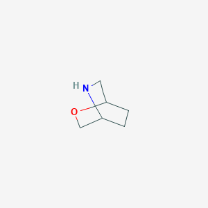 molecular formula C6H11NO B3121119 2-Oxa-5-azabicyclo[2.2.2]octane CAS No. 280-51-3