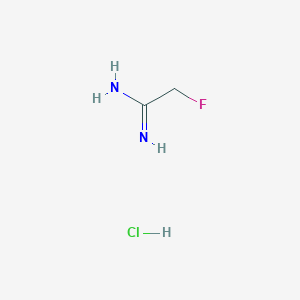 2-Fluoroethanimidamide hydrochloride