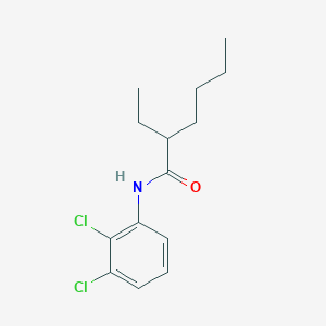molecular formula C14H19Cl2NO B312119 N-(2,3-dichlorophenyl)-2-ethylhexanamide 