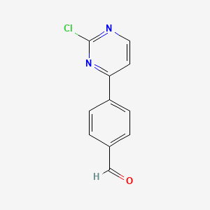 4-(2-Chloro-pyrimidin-4-yl)-benzaldehyde