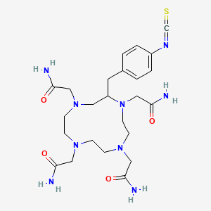 molecular formula C24H37N9O4S B3121254 p-SCN-Bn-TCMC CAS No. 282097-63-6