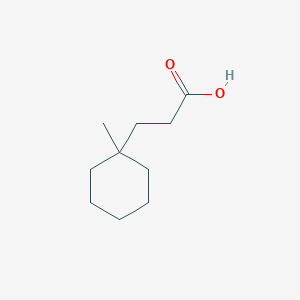 3-(1-Methylcyclohexyl)propanoic acid