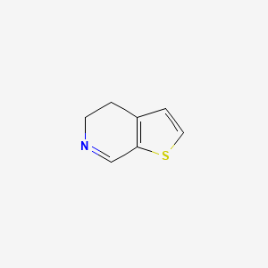 molecular formula C7H7NS B3121492 4,5-Dihydrothieno[2,3-c]pyridine CAS No. 28783-50-8