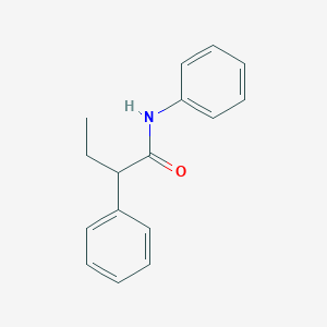 molecular formula C16H17NO B312158 N,2-diphenylbutanamide 