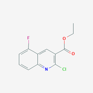 Ethyl 2-chloro-5-fluoro-3-quinolinecarboxylate