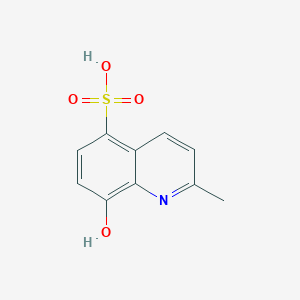 molecular formula C10H9NO4S B3121603 8-Hydroxy-2-methylquinoline-5-sulfonic acid CAS No. 29021-67-8