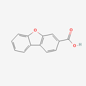 molecular formula C13H8O3 B3121606 3-Dibenzofurancarboxylic acid CAS No. 29021-91-8