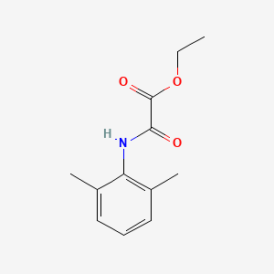 molecular formula C12H15NO3 B3121622 Ethyl 2-(2,6-dimethylanilino)-2-oxo-acetate CAS No. 2903-46-0