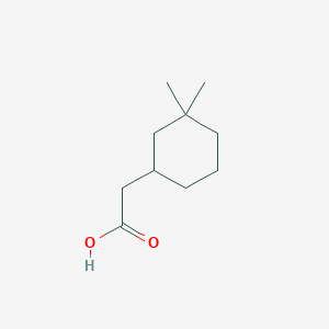 molecular formula C10H18O2 B3121668 2-(3,3-Dimethylcyclohexyl)acetic acid CAS No. 291282-76-3