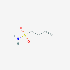 molecular formula C4H9NO2S B3121670 But-3-ene-1-sulfonamide CAS No. 291514-02-8