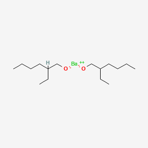molecular formula C16H34BaO2 B3121677 Barium(2+);2-ethylhexan-1-olate CAS No. 29170-99-8