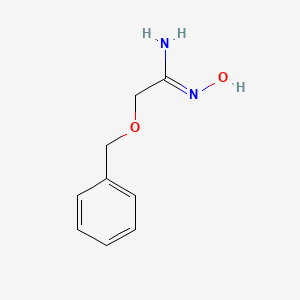 2-(Benzyloxy)-N'-hydroxyethenimidamide