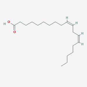 molecular formula C19H34O2 B3121692 10Z,13Z-nonadecadienoic acid CAS No. 29204-20-4