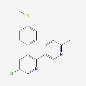 molecular formula C18H15ClN2S B3121719 Etoricoxib impurity Q CAS No. 292067-97-1
