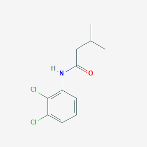 molecular formula C11H13Cl2NO B312174 N-(2,3-dichlorophenyl)-3-methylbutanamide 