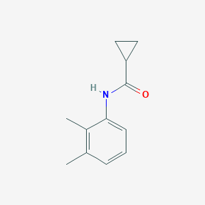 molecular formula C12H15NO B312182 N-(2,3-dimethylphenyl)cyclopropanecarboxamide 