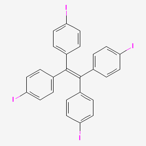 molecular formula C26H16I4 B3122090 1,1,2,2-Tetrakis(4-iodophenyl)ethene CAS No. 299914-63-9