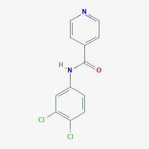 molecular formula C12H8Cl2N2O B312300 N-(3,4-dichlorophenyl)pyridine-4-carboxamide 