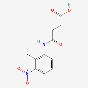 4-(2-Methyl-3-nitroanilino)-4-oxobutanoic acid