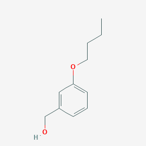 molecular formula C11H16O2 B3123201 (3-Butoxyphenyl)methanol CAS No. 30609-21-3