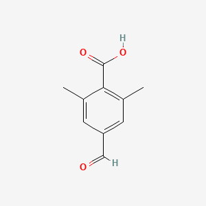 B3123227 4-Formyl-2,6-dimethylbenzoic acid CAS No. 306296-76-4