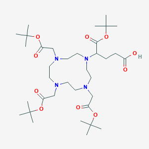 molecular formula C35H64N4O10 B3123273 DOTA-GA(tBu)4 