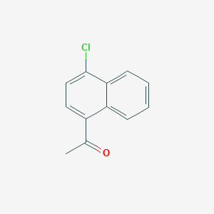 molecular formula C12H9ClO B031233 1-Acetyl-4-chloronaphthalene CAS No. 22531-53-9