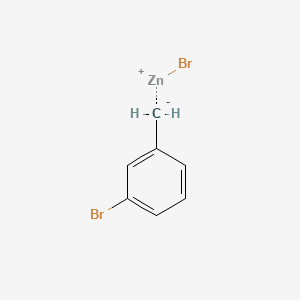 molecular formula C7H6Br2Zn B3123429 3-Bromobenzylzinc bromide CAS No. 307496-31-7
