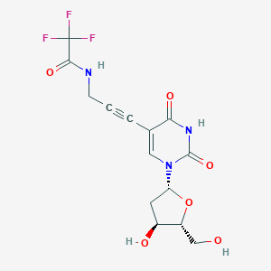 molecular formula C14H14F3N3O6 B031236 TFA-ap-dU CAS No. 115899-40-6