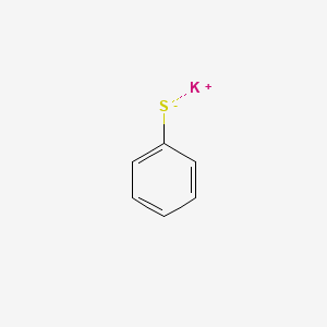 molecular formula C6H5KS B3123672 Potassium Benzenethiolate CAS No. 3111-52-2