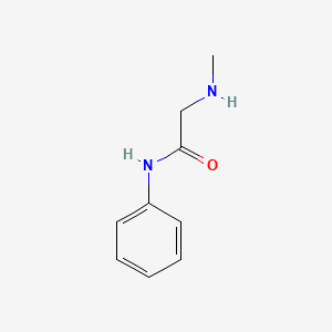 molecular formula C9H12N2O B3123680 2-(methylamino)-N-phenylacetamide CAS No. 31110-53-9