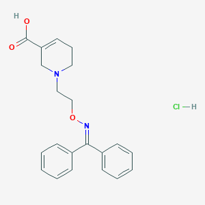 molecular formula C21H23ClN2O3 B031237 Nnc 711 CAS No. 145645-62-1