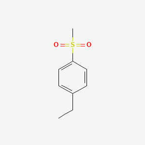 molecular formula C9H12O2S B3123717 4-Ethylphenylmethylsulfone CAS No. 31218-79-8