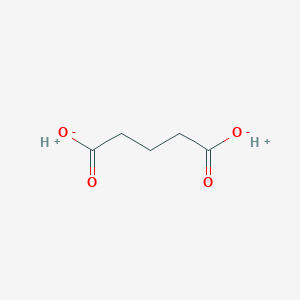 molecular formula C5H8O4<br>COOH(CH2)3COOH<br>C5H8O4 B031238 Glutaric acid CAS No. 110-94-1